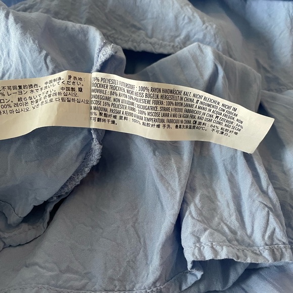 English Factory Balloon Sleeve Tiered Midi Dress - Picture 12 of 13